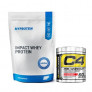 Myprotein Impact Whey Protein 2.5Kg with Cellucor C4 60 Servings