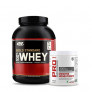 ON Gold Standard 100% Whey 5Lbs with GNC Creatine Monohydrate 83 Servings