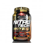 Muscletech Nitrotech 100% Whey Gold - Double Rich Chocolate - 2.24Lbs
