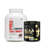 GNC Pro Performance 100% Whey 2Kg with Kevin Levrone BCAA Defender