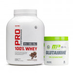 GNC Pro Performance 100% Whey 2Kg with MusclePharm Glutamine