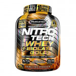 MuscleTech Nitrotech Whey Plus Isolate Gold-4Lbs-Double Rich Chocolate