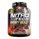 Muscletech Nitrotech 100% Whey Gold - French Vanilla - 5.53Lbs