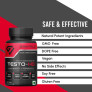 Gymvitals Testo-HD, A Powerful & Very Potent Natural Testosterone Booster for High Performance, Stamina, Strength, Endurance & Muscle Growth, Enriched with 18 Rich Natural Ingredients, 60 Tablets