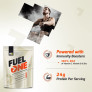 MuscleBlaze Fuel One Whey Protein, 5.29 g BCAA, 4.2 g Glutamic Acid (Chocolate 1 kg / 2.2 lb)
