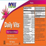 Now Foods Daily Vits Tablets - 100 Tablets